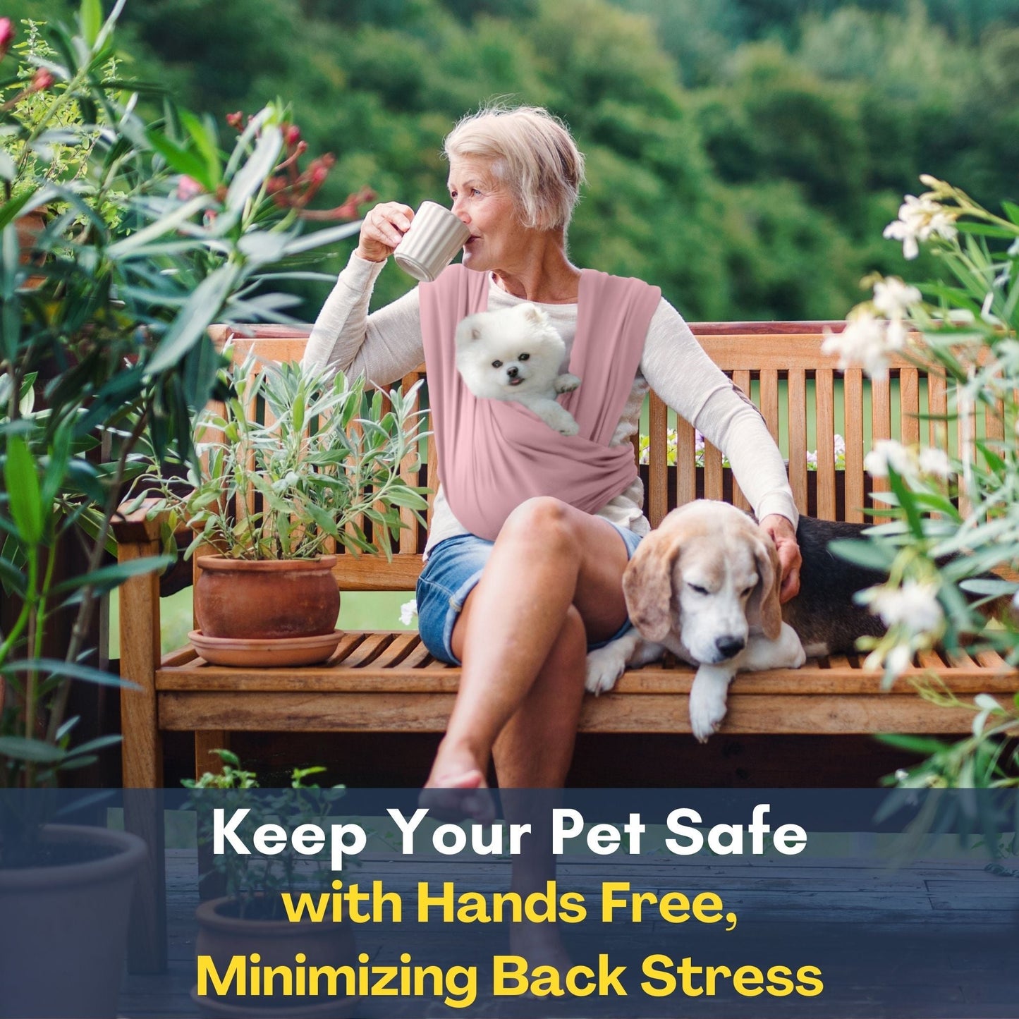 Adjustable Pet Carrier Sling